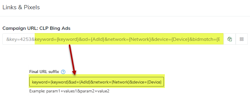Parallel Tracking Bing Ads changes