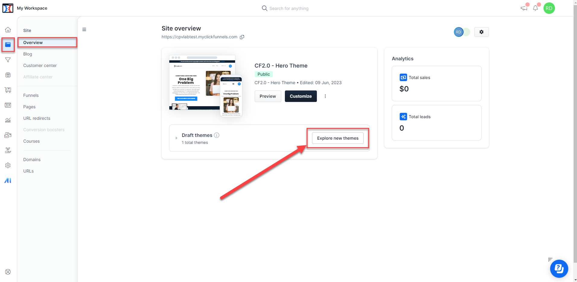 ClickFunnels themes