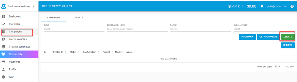 Galaksion Add Campaign