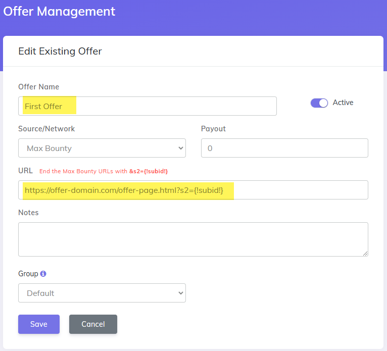 Add Micrososft Ads offer page